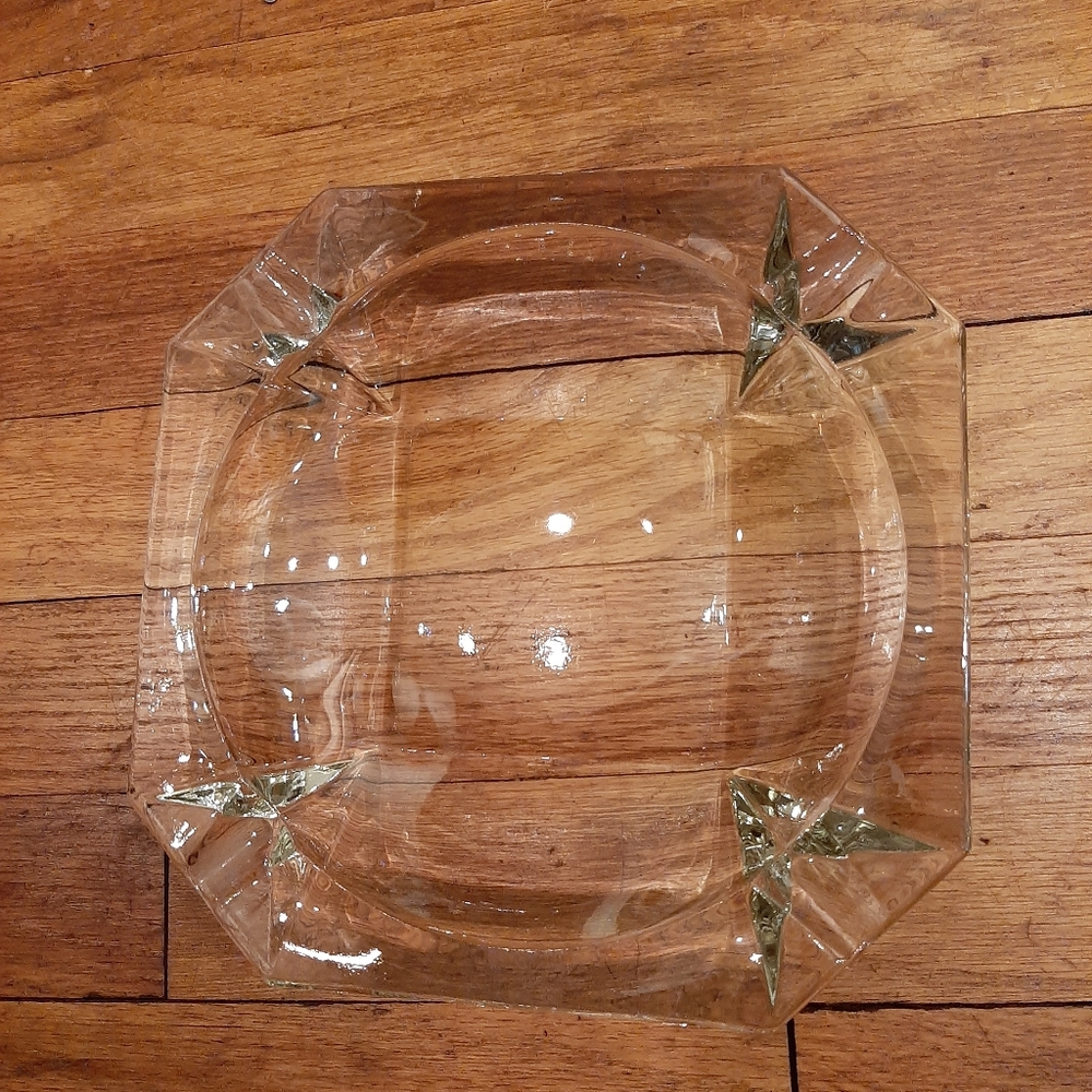 MCM glass ashtray